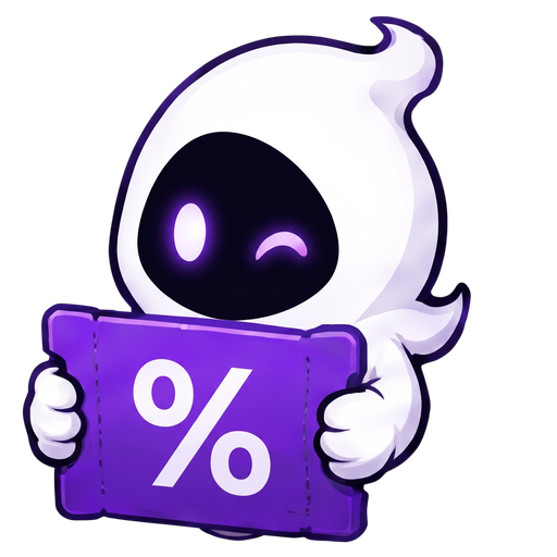 Discount ghost mascot